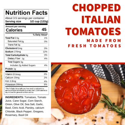 Chopped Italian Tomatoes, 14.5 oz.