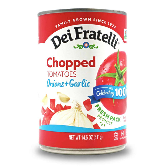 Chopped Tomatoes with Onion and Garlic, 14.5 oz.