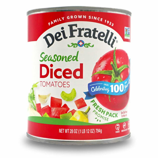 Seasoned Diced Tomatoes, 28 oz.