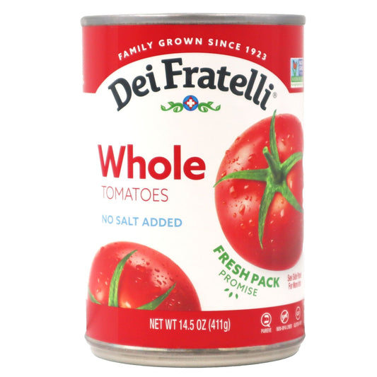 Whole Tomatoes, No Salt Added 14.5 oz.