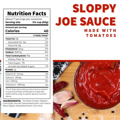 Sloppy Joe Sauce, 15 oz.