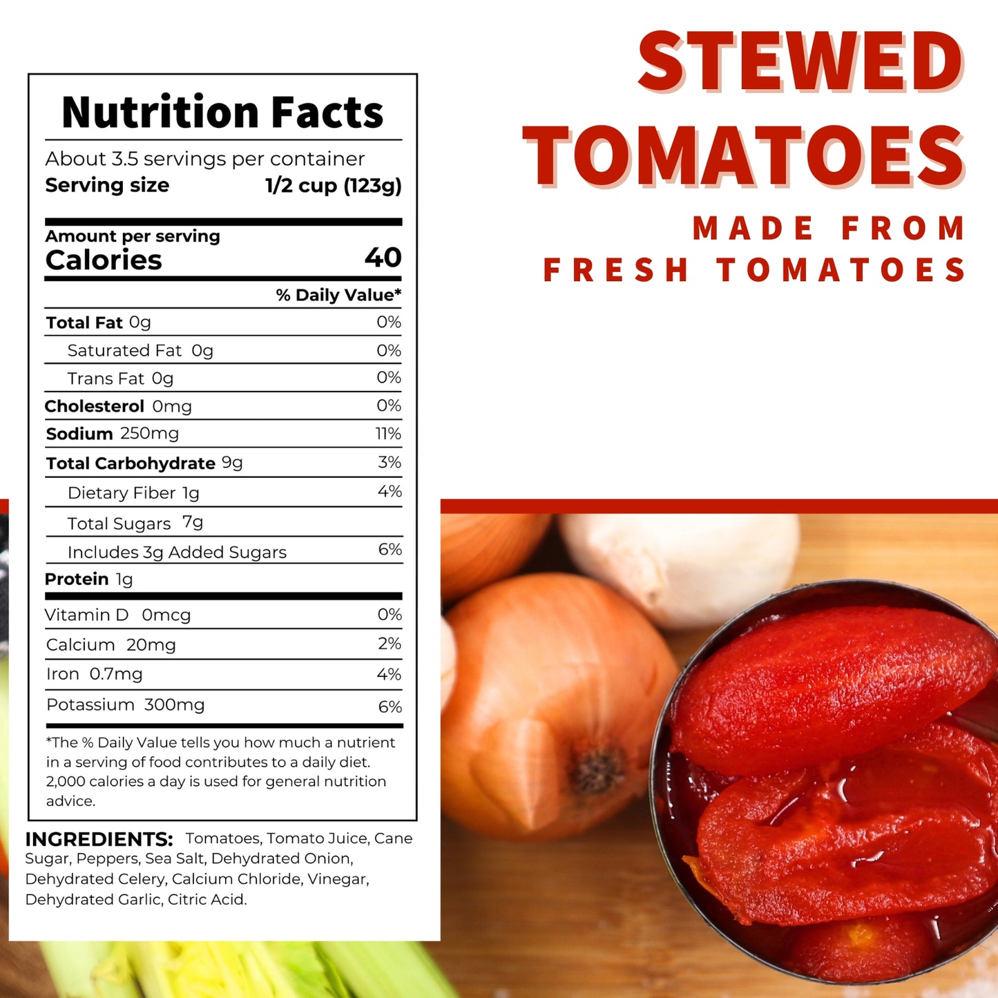 Stewed Tomatoes, 14.5 oz.