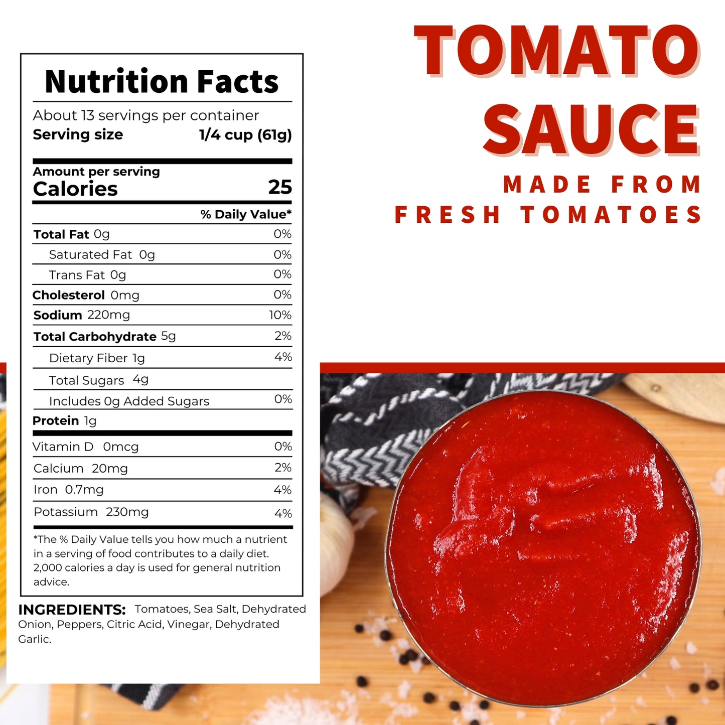 Tomato Sauce, 28 oz.